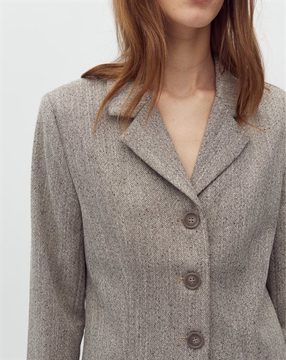 mbyM - Niona-M Blazer - Pepper Grey Melange